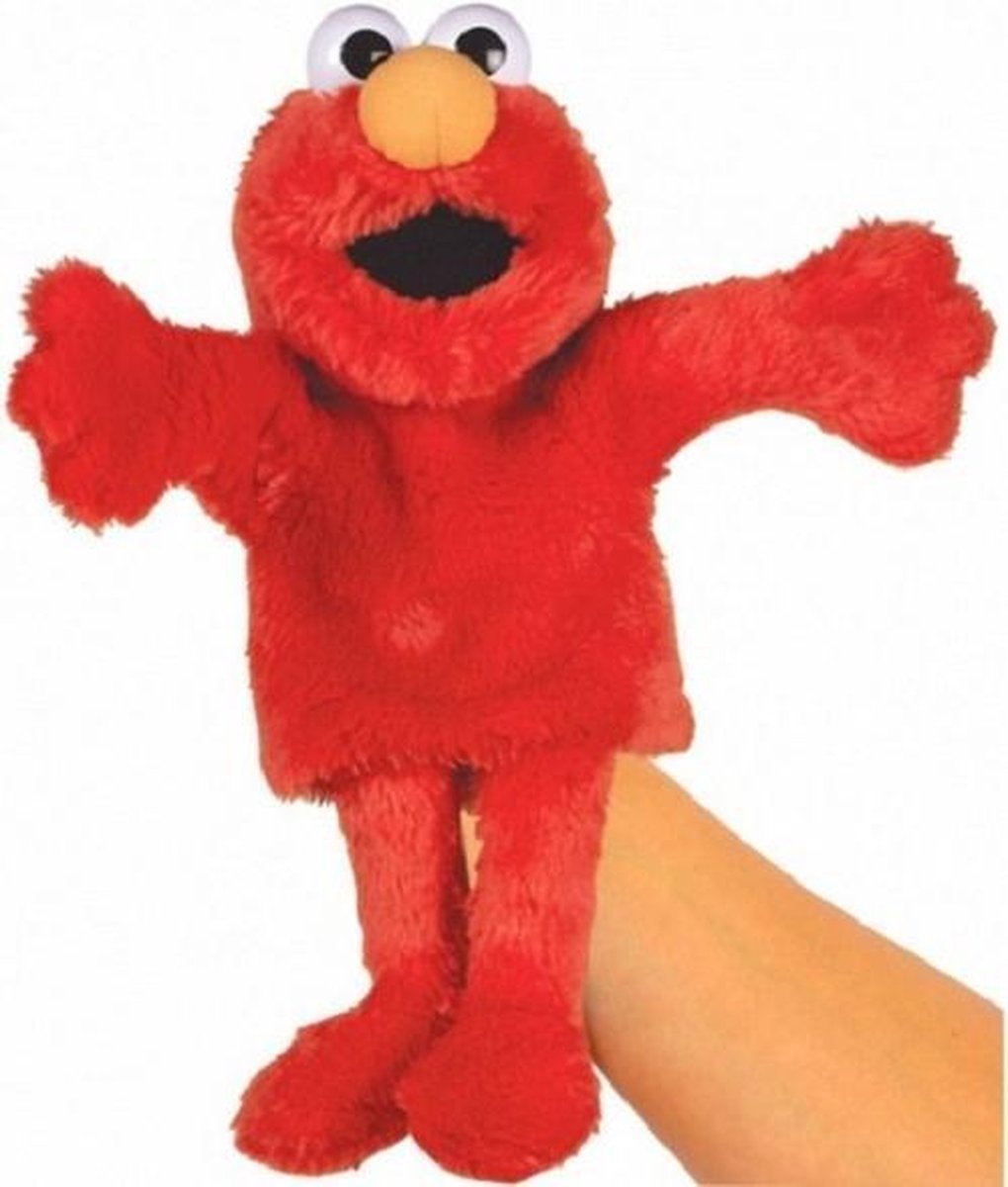 Sesamstraat - Handpop Elmo 37 cm
