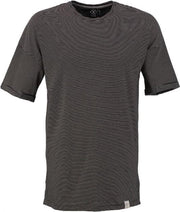 Kultivate long fit zwart gestreept t-shirt - Maat S