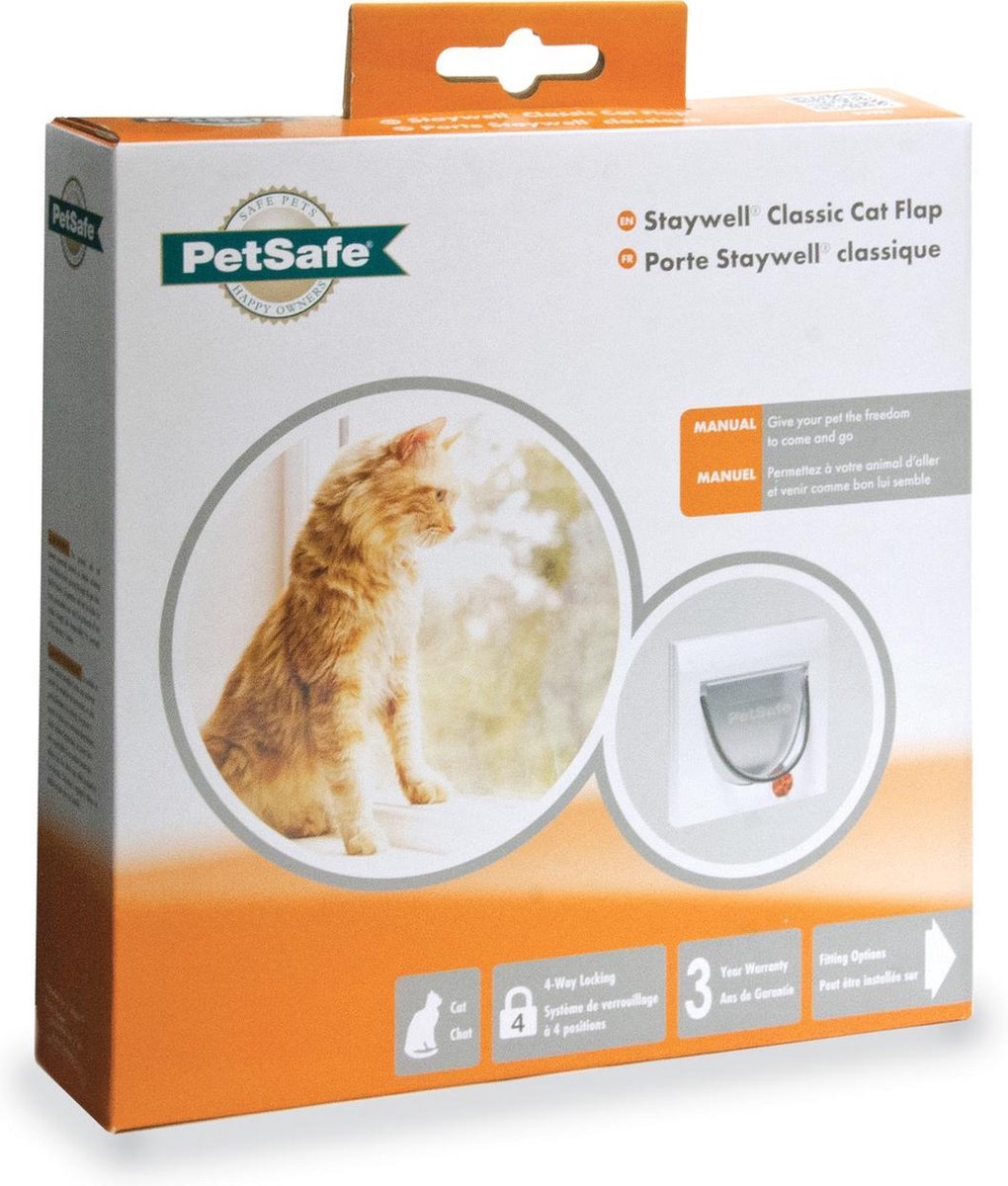 Petsafe 919 Classic - Wit - Kattenluik - 22