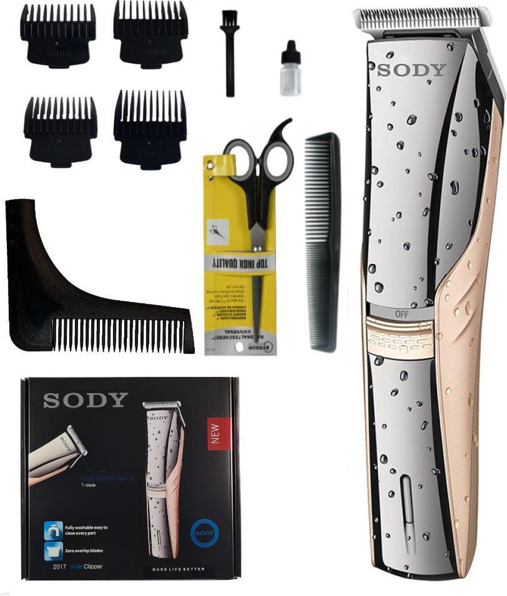 Sody - Professionele tondeuse set – incl. beard bro