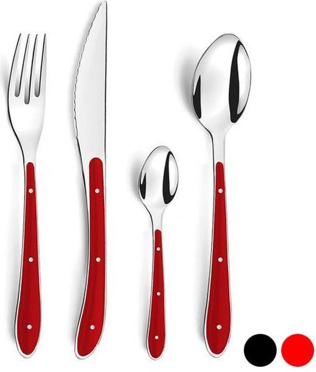 Bestekset Amefa Bistro 1-2-3 (24 pcs) Roestvrij staal