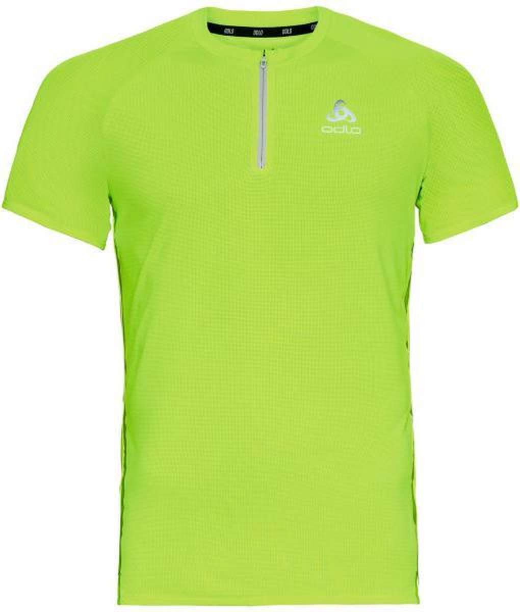 ODLO Trail Shirt Half-Zip Heren - groen - maat S
