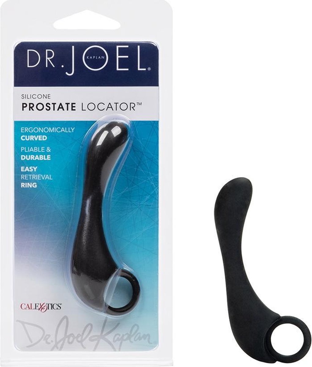 California Exotic Novelties Dr. J Prostate Locator - Buttplug - Zwart - Ø 30 mm