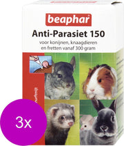 Beaphar Anti-Parasiet 150 Knaag - Parasieten - 3 x 4 pip Van 300 G