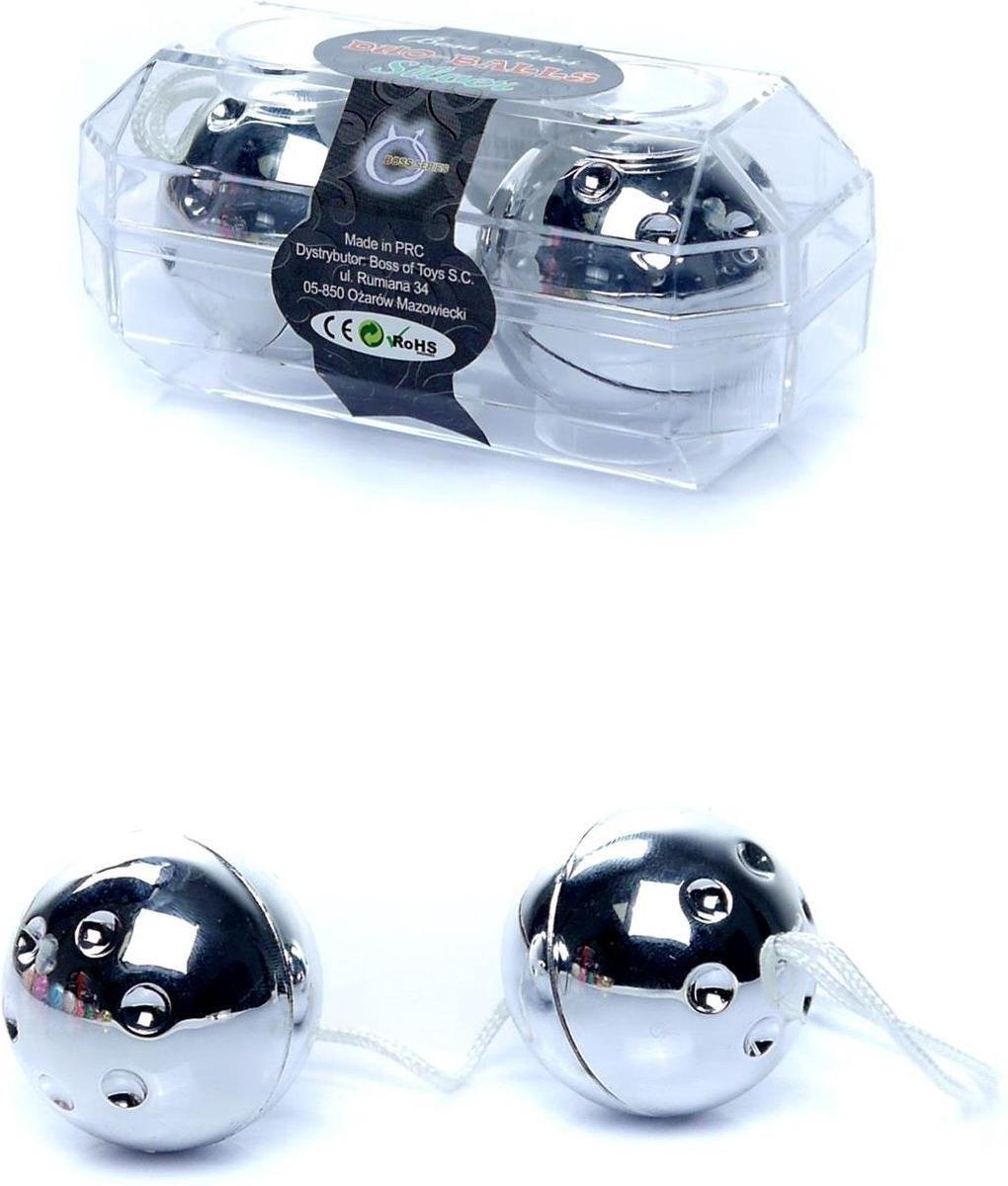 Vagina balletjes -Duo-Balls Silver
