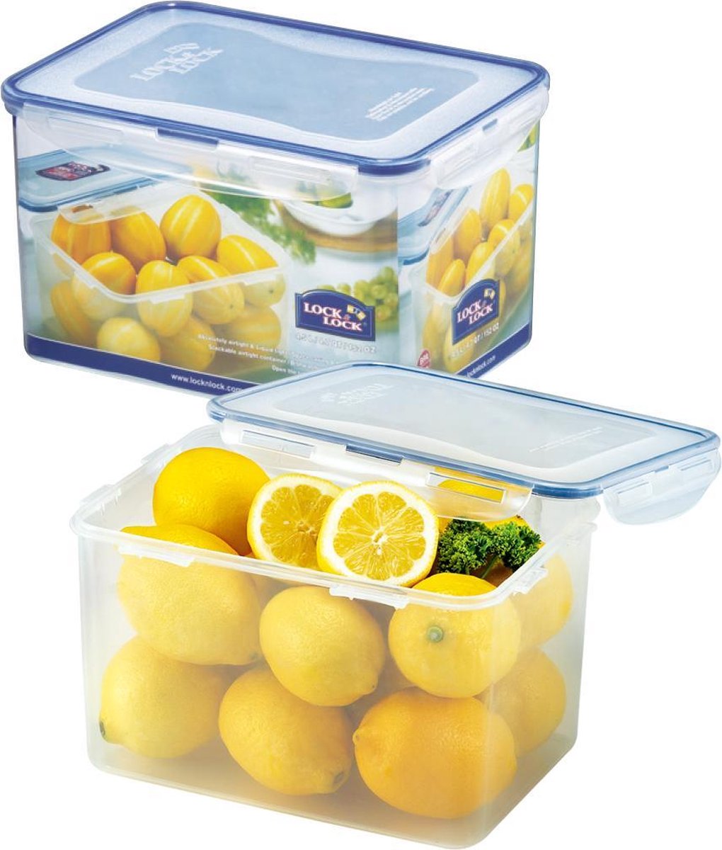 Lock&Lock Vershoudbakjes | Bewaardozen voedsel - Set van 2 Stuks - 4