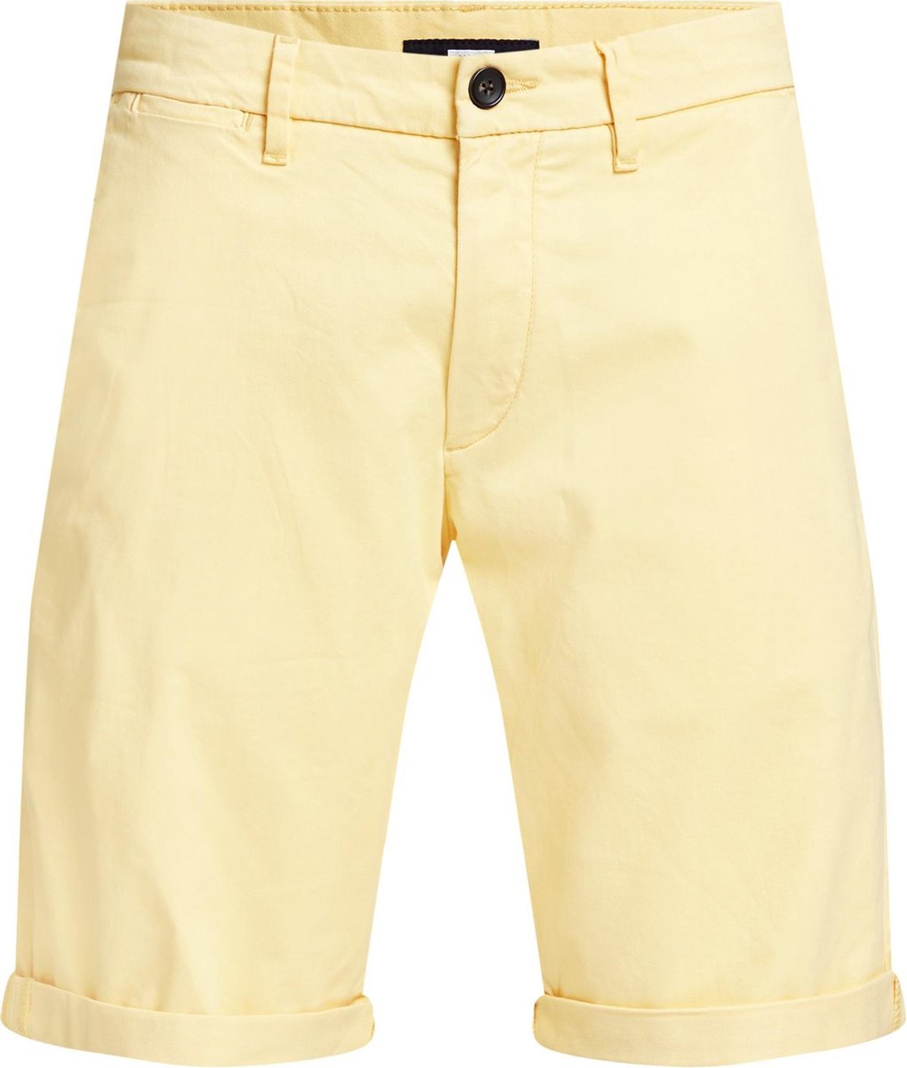 WE Fashion Heren slim fit chinoshort