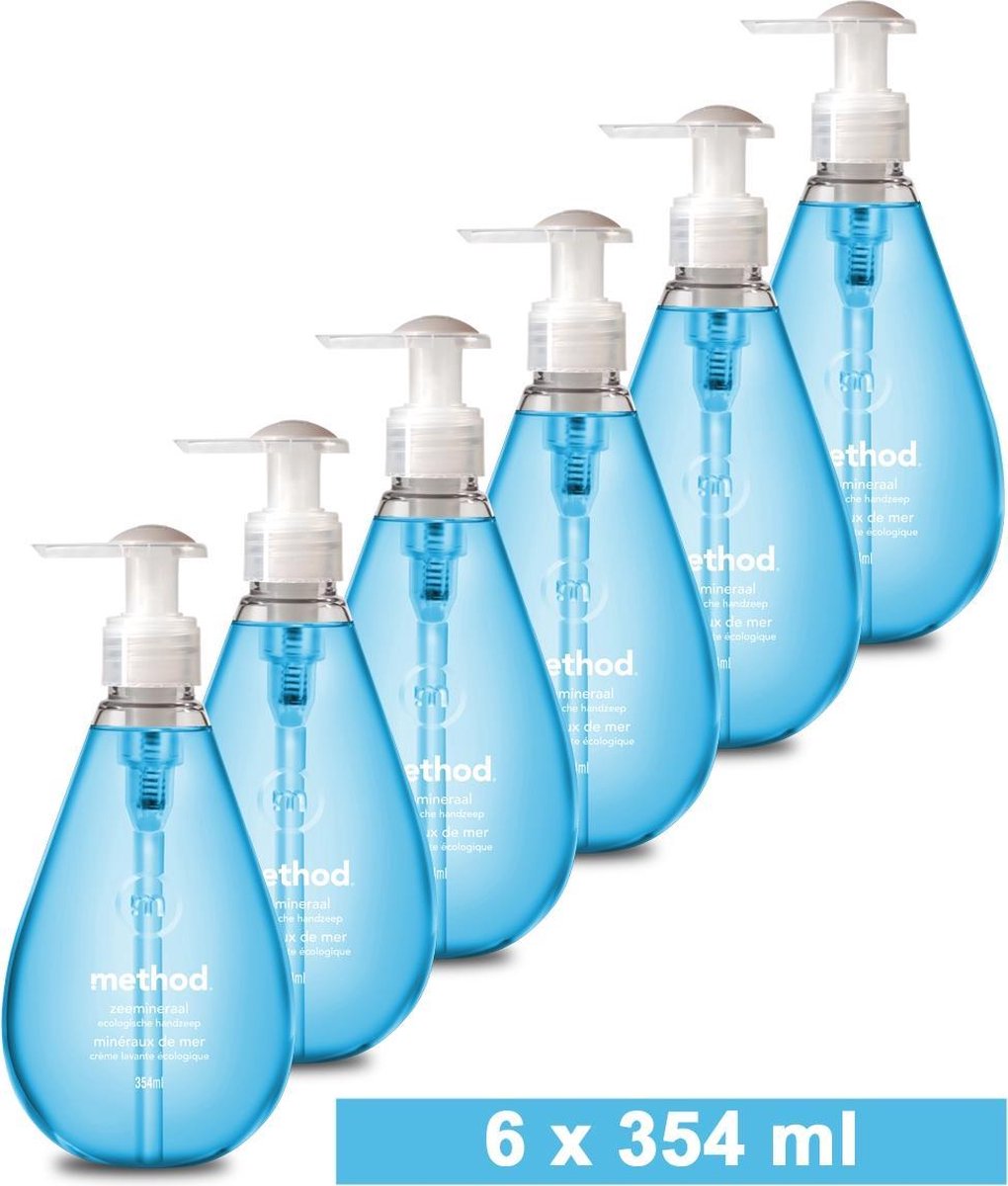 Method Handzeep - Sea Minerals - Voordeelverpakking 6 x 354 ML