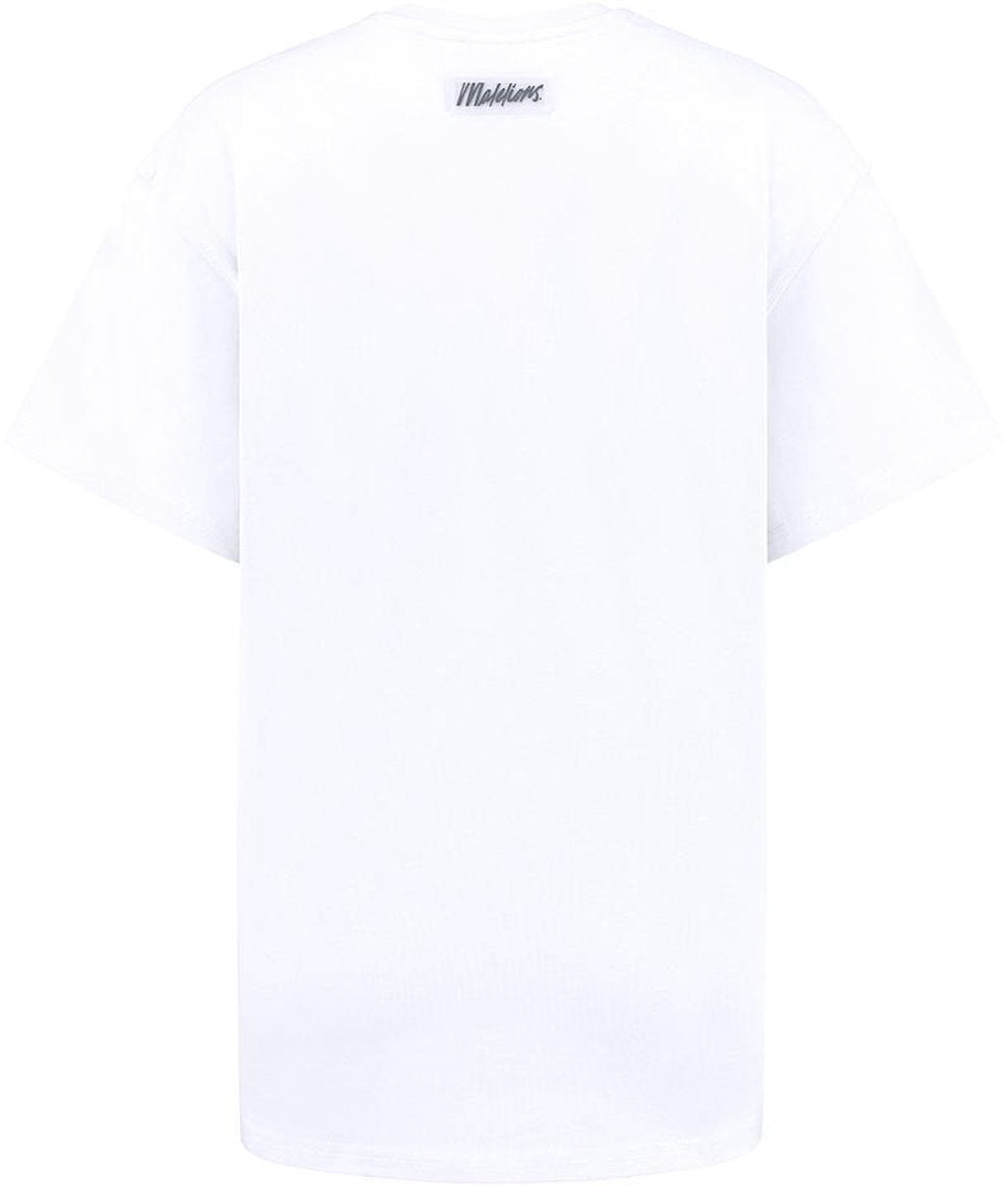 Malelions Women Lou T-Shirt - White - XS