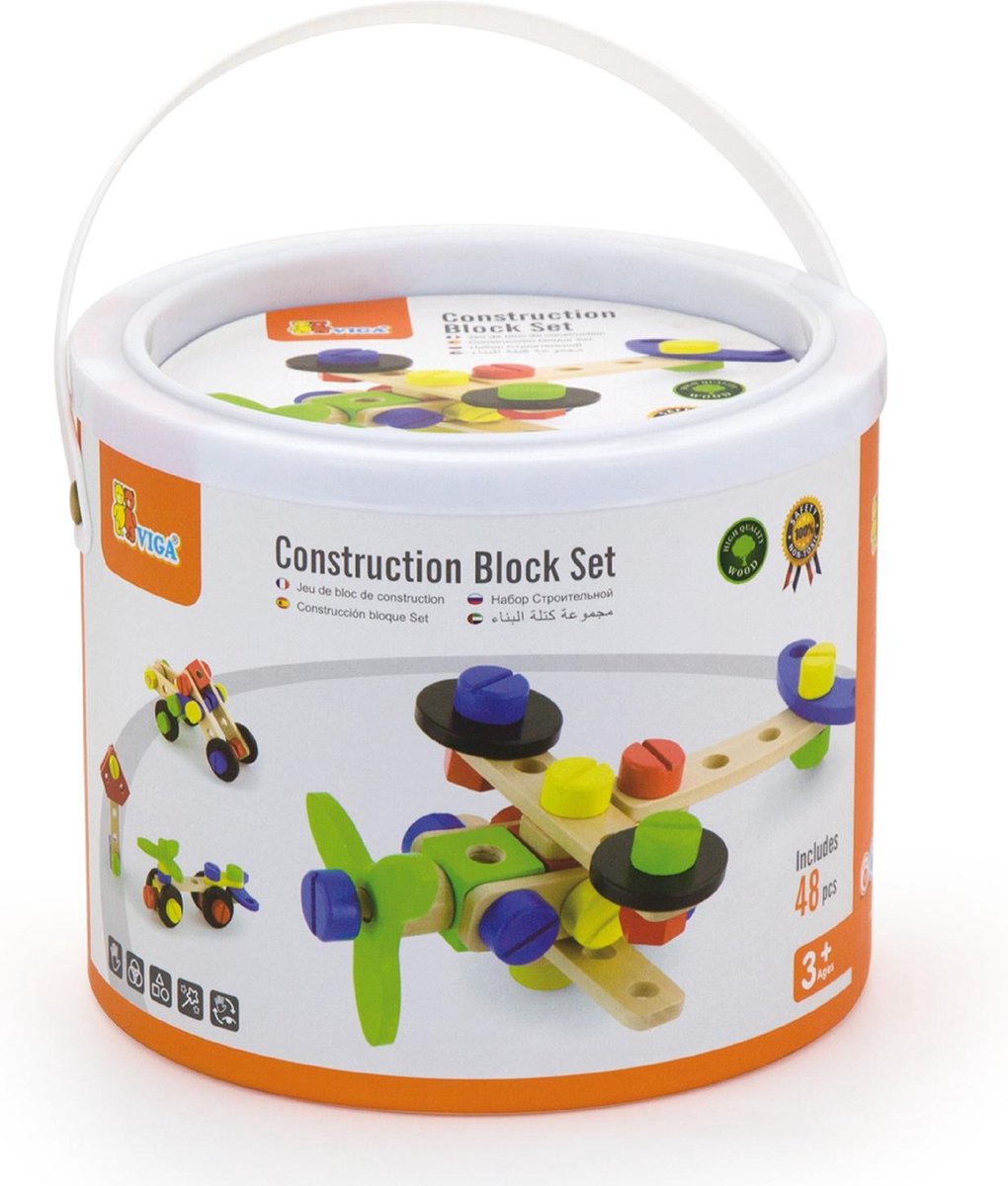 Viga Toys - Constructiespeelgoed