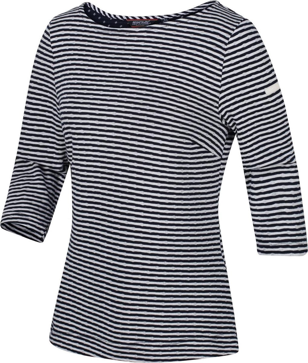 Dames Helanie Coolweave Top Outdoorshirt Blauw