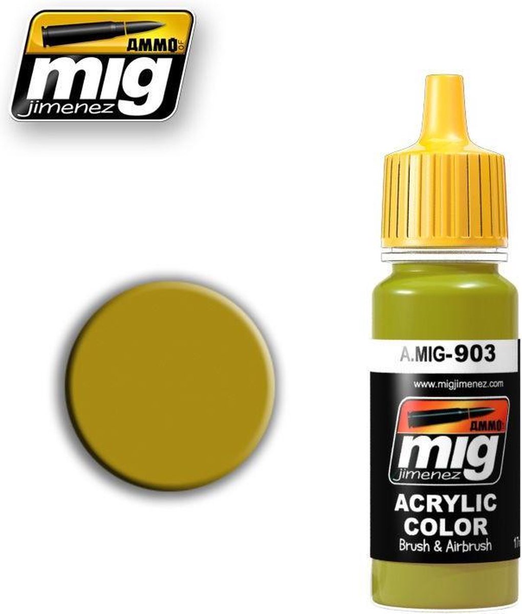 Mig - Dark Yellow Light Base (17 Ml) (Mig0903)