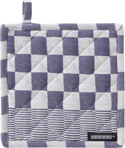 DDDDD pannenlap barbeque 21 x 21 cm blue per 2 stuks