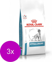 Royal Canin Veterinary Diet Hypoallergenic - Hondenvoer - 3 x 7 kg