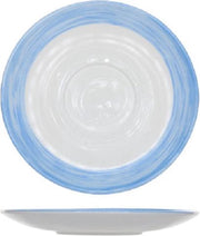 Arcoroc Brush - Onderbordjes - Blauw - 14cm - (Set van 6) En Yourkitchen E-kookboek - Heerlijke Smulrecepten