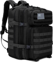Backpack - Militair Tactisch - Zwart - Wandelrugzak - Rugtas - Rugzak - 50 Liter