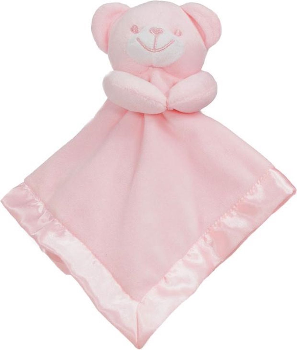 Soft Touch Knuffeldoekje Beertje 38 Cm Roze
