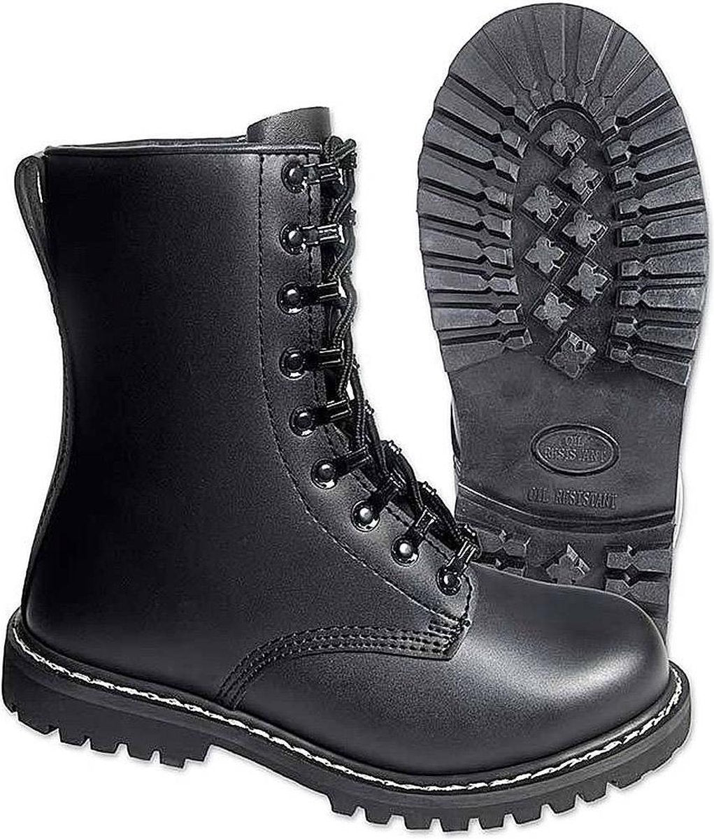 Brandit Combat Springerstiefel Para Zwart Legerkisten Uniseks Size : 39