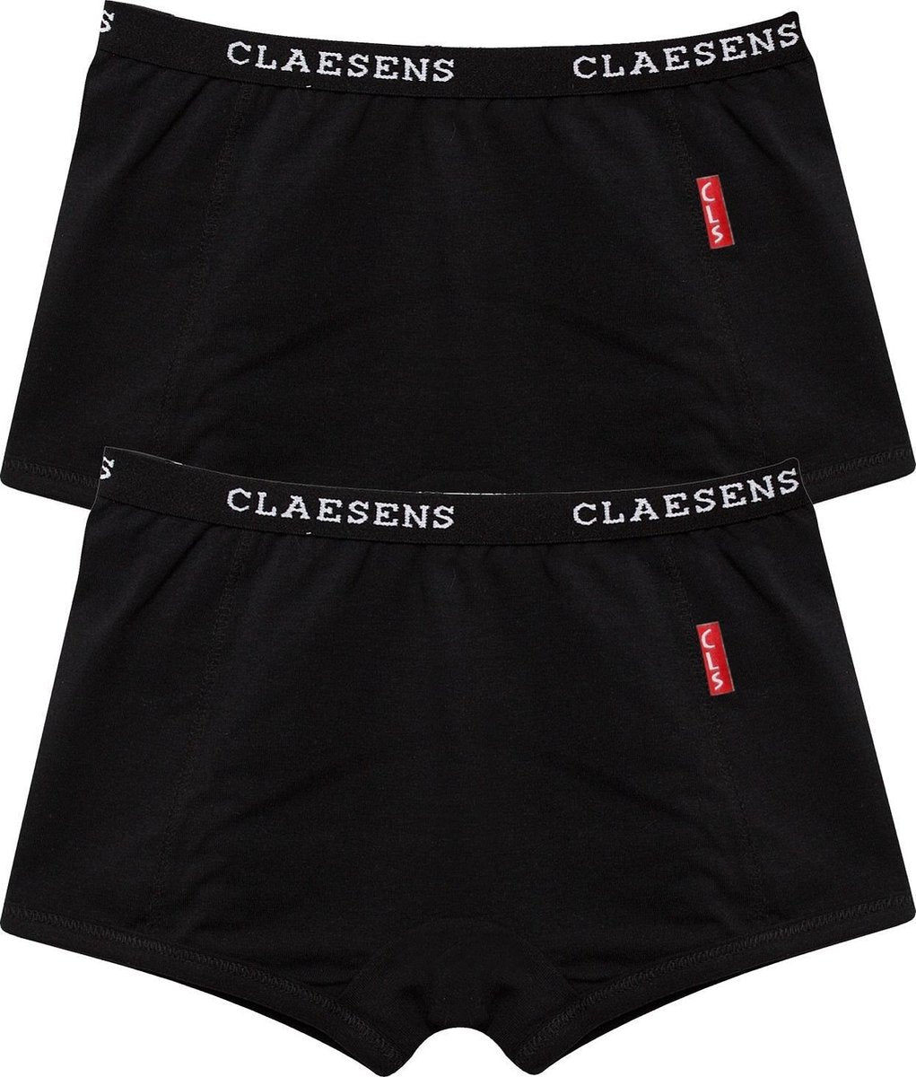 Claesen's Boxertje Basic Black 2-pack