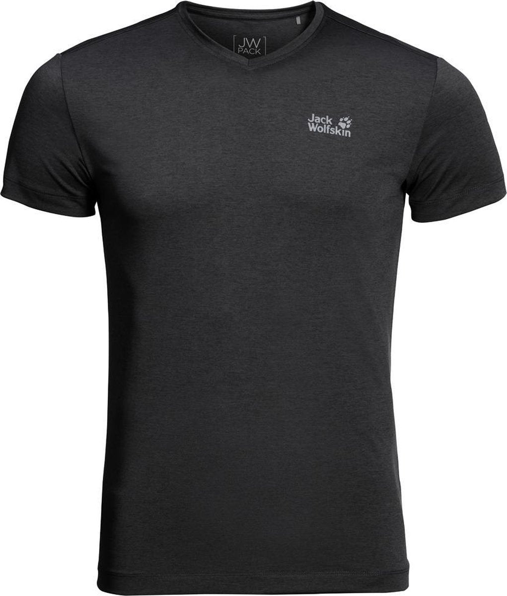 Jack Wolfskin Jwp T Outdoorshirt Heren - Phantom - Maat XL