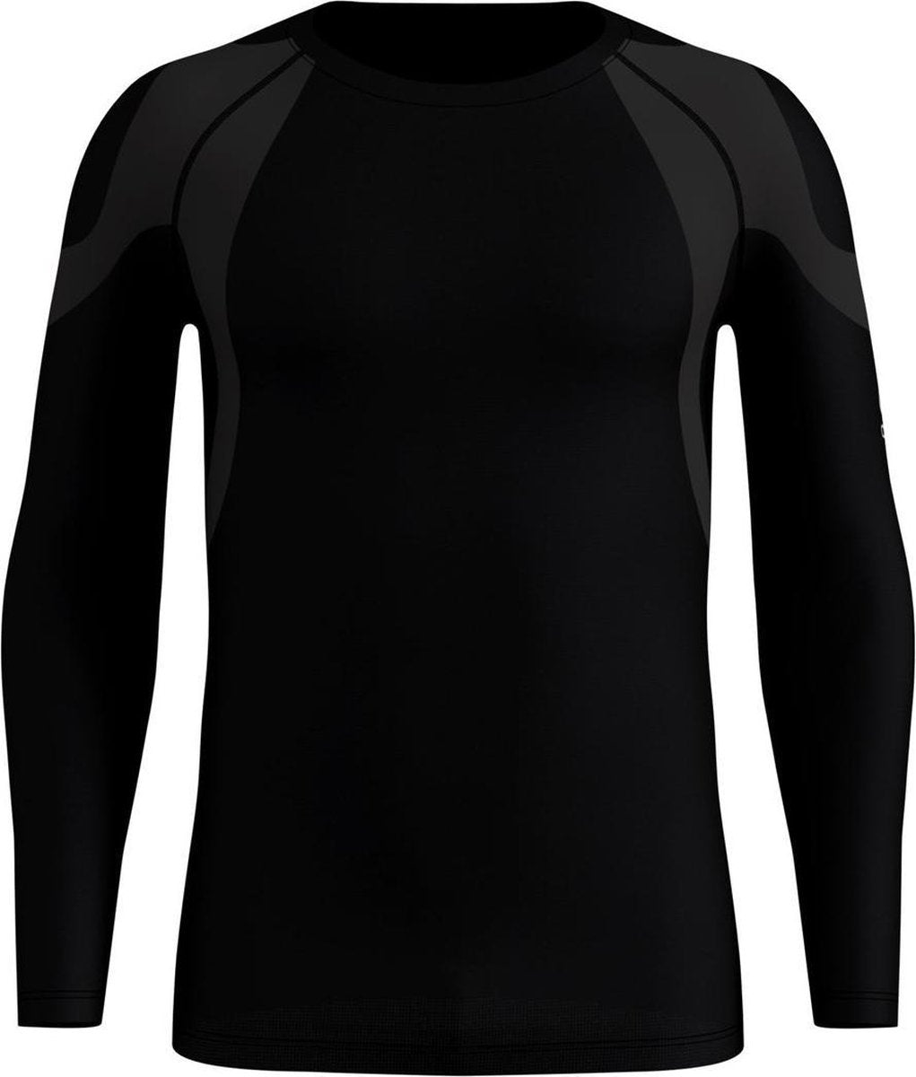 Odlo BL TOP Crew neck L/S ACTIVE SPINE LIGHT Black - Maat XL