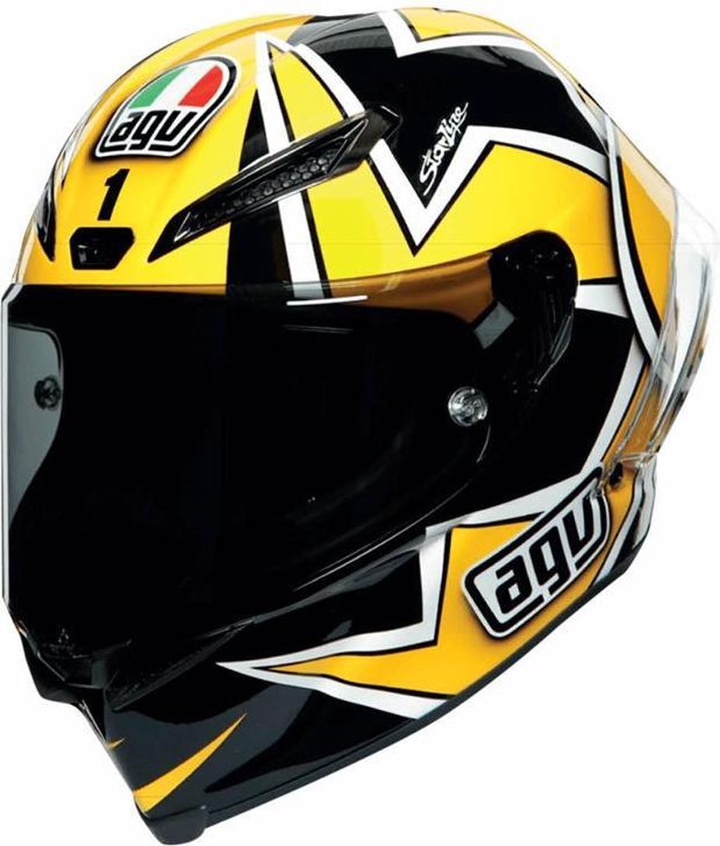 AGV Pista GP RR Laguna Seca 2005 Valentino Rossi 46 Limited Edition maat L