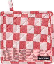 DDDDD pannenlap barbeque 21 x 21 cm red per 2 stuks