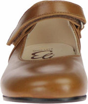 Eli Camel ballerina met velcroriempje