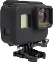 PRO SERIES Soft Siliconen voor Case Protective Housing Geschikt voor  GoPro Hero (2018) / 5 / 6  & 7 BLACK  - Zwart