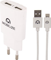 Universele AC Stroom Adapter USB / Micro-USB