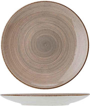 Granite Taupe Dessertborden D22cm - Aardewerk - (Set van 6) En Yourkitchen E-kookboek - Heerlijke Smulrecepten