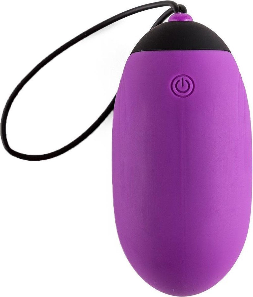 Oplaadbaar Vibrerend Eitje met Remote Control G6 - paars