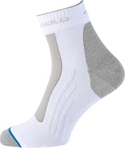 Odlo Socks Quarter Light Unisex Sportsokken - White - Maat 45-47