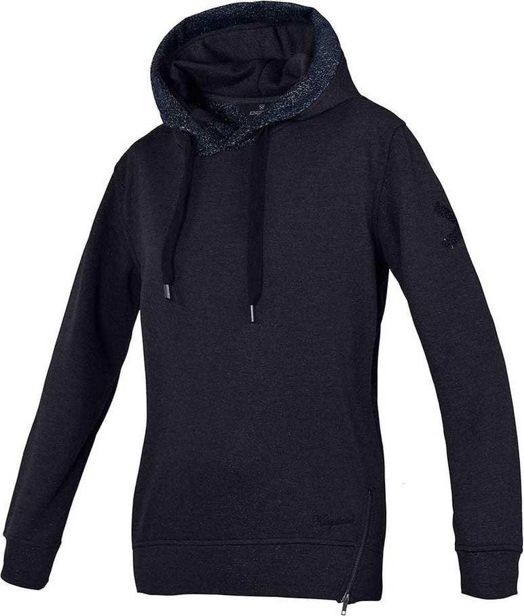 KINGSLAND - Ladies - Sweat Pant & Hoodie - comfy - charcoal melange - XS