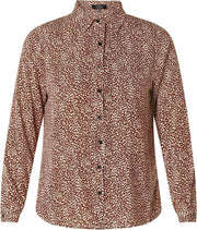 ES&SY Pleun Blouse - Chili/ Multi Color - maat 44