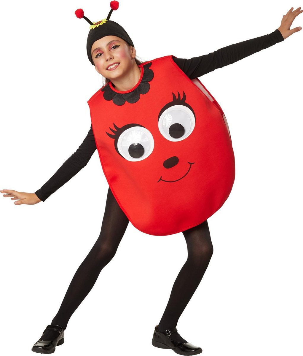 dressforfun - Cartoon kever 140 (9-10y)  - verkleedkleding kostuum halloween verkleden feestkleding carnavalskleding carnaval feestkledij partykleding - 302182