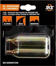 SKS CO2 patroon Airchamp PRO 16 gram (2 stuks) - Fietsgereedschap