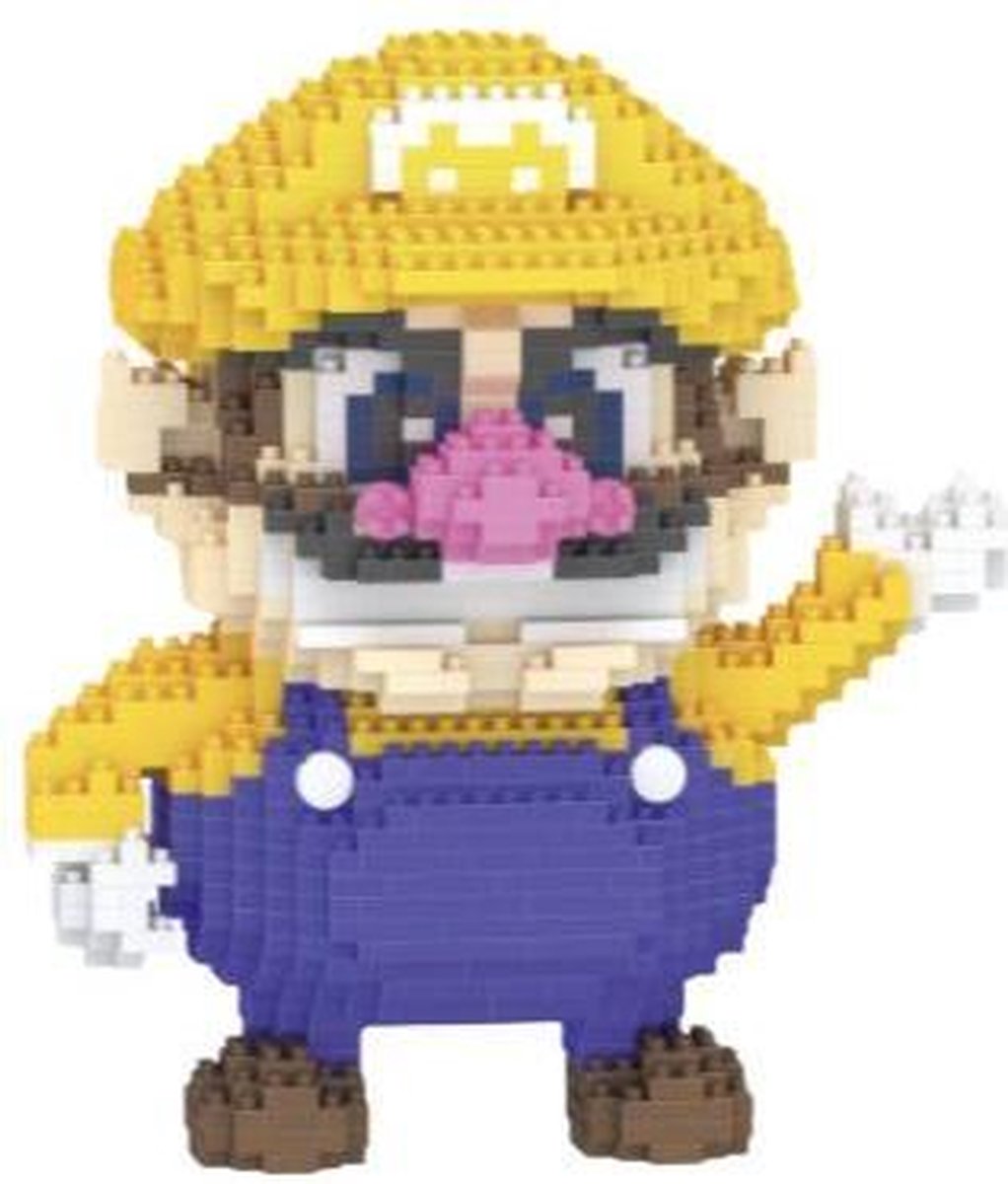 LBOYU Wario miniblocks - 1200 stuks - Super Mario
