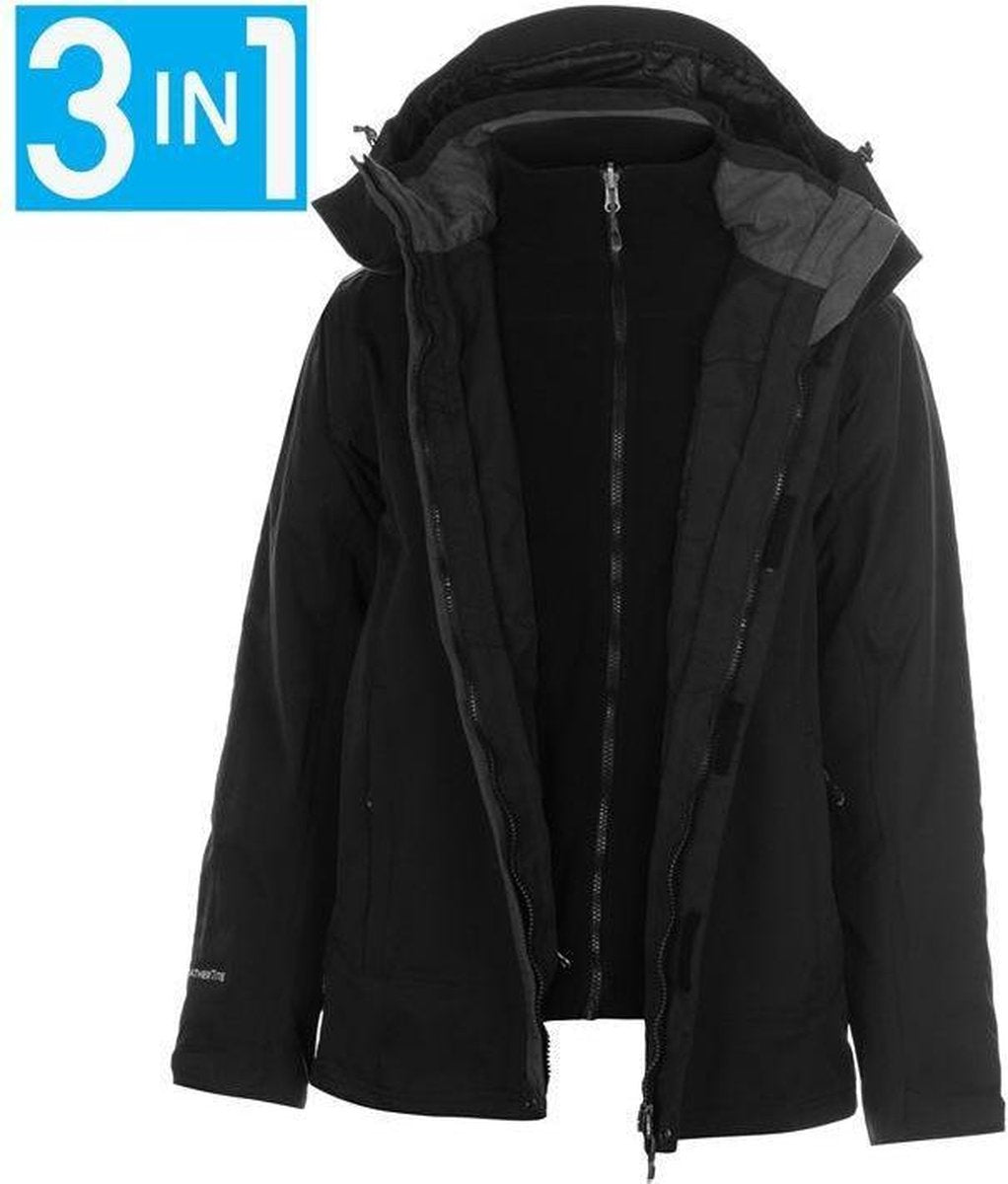 Karrimor 3 in 1  Winterjas - Heren - Zwart - L