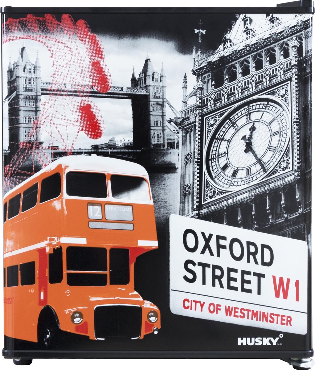 Husky KK50-OXFORD - Mini Koelkast - Oxford street London
