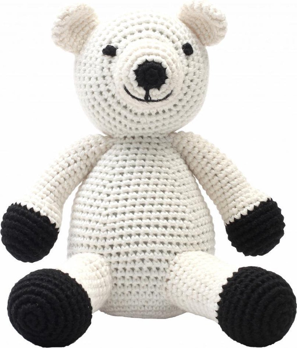 Naturezoo Knuffeldier Ijsbeer Gehaakt 20 Cm Wit