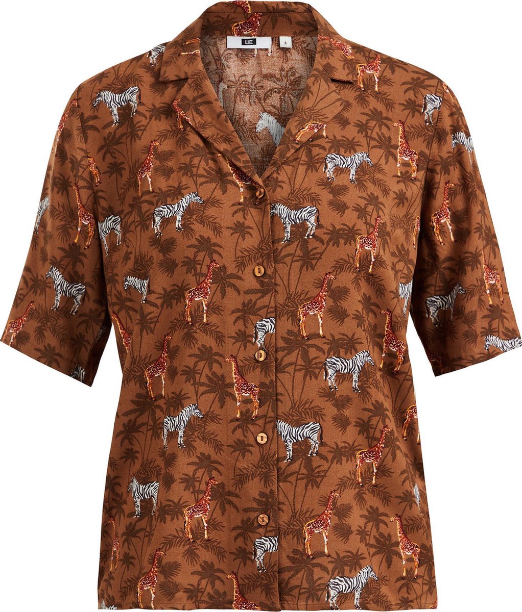 WE Fashion Dames blouse met dessin