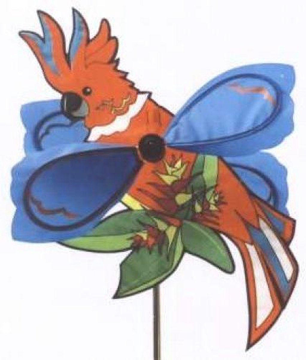 Windspel Papegaai nylon applicatie Knoop