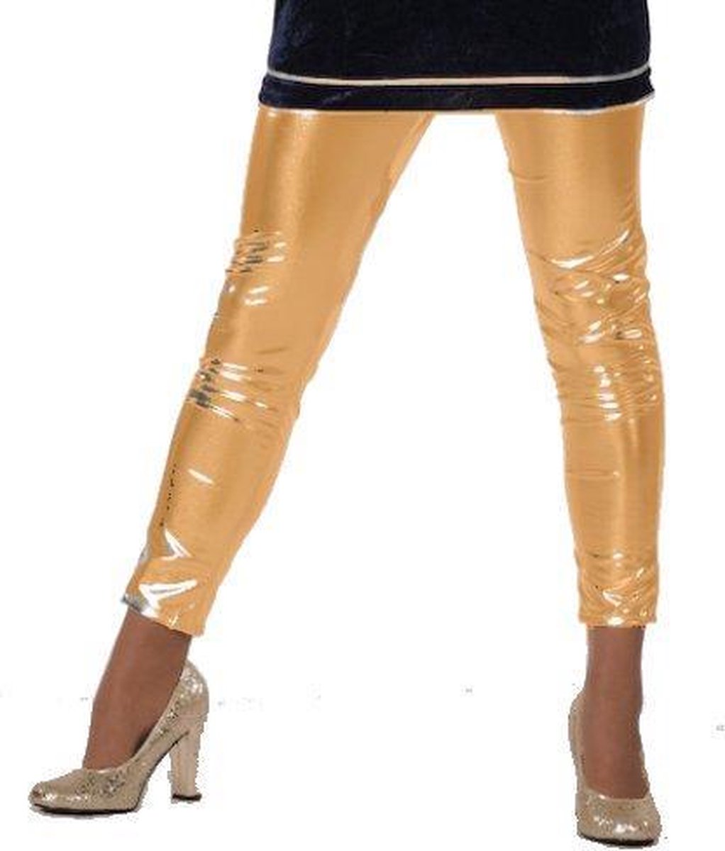 Feestkleding Legging goud meisje Maat 164