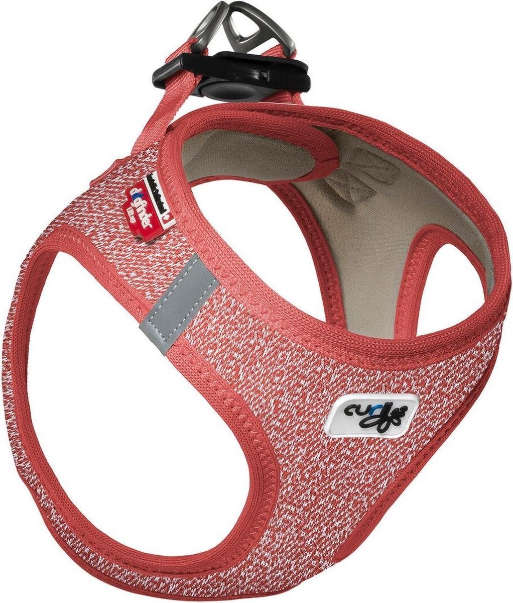 Curli Hondentuigje Merino 44-48 Cm Merinowol Rood