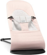 BABYBJÖRN Wipstoel Balance Soft - Lichtroze-Grijs Cotton-Jersey