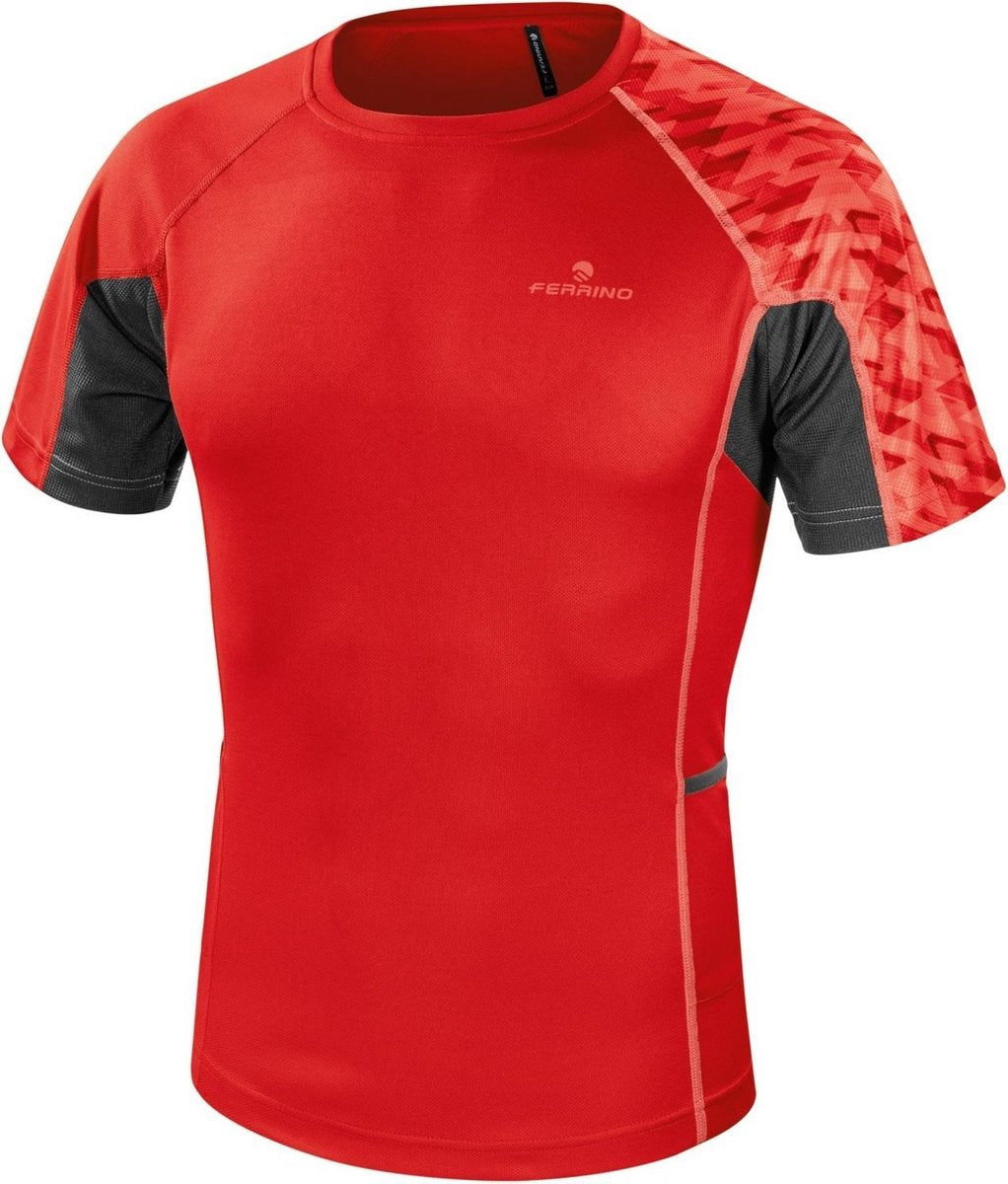 Ferrino Lavaredo X-track T-shirt Heren Rood Maat S