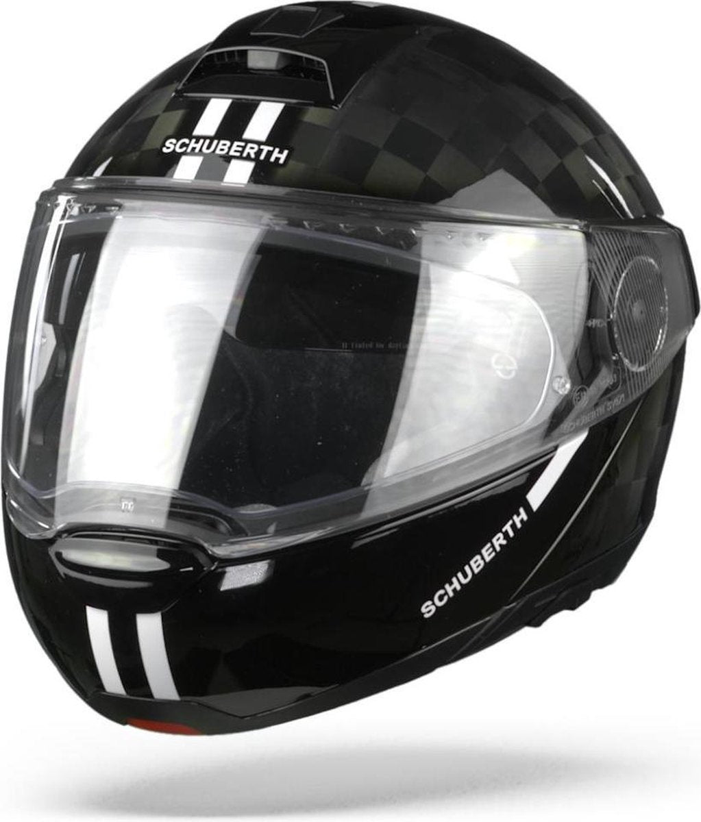 Schuberth C4 Pro Carbon Fusion White Modular Helmet XL