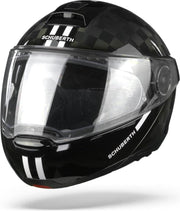 Schuberth C4 Pro Carbon Fusion White Modular Helmet XL