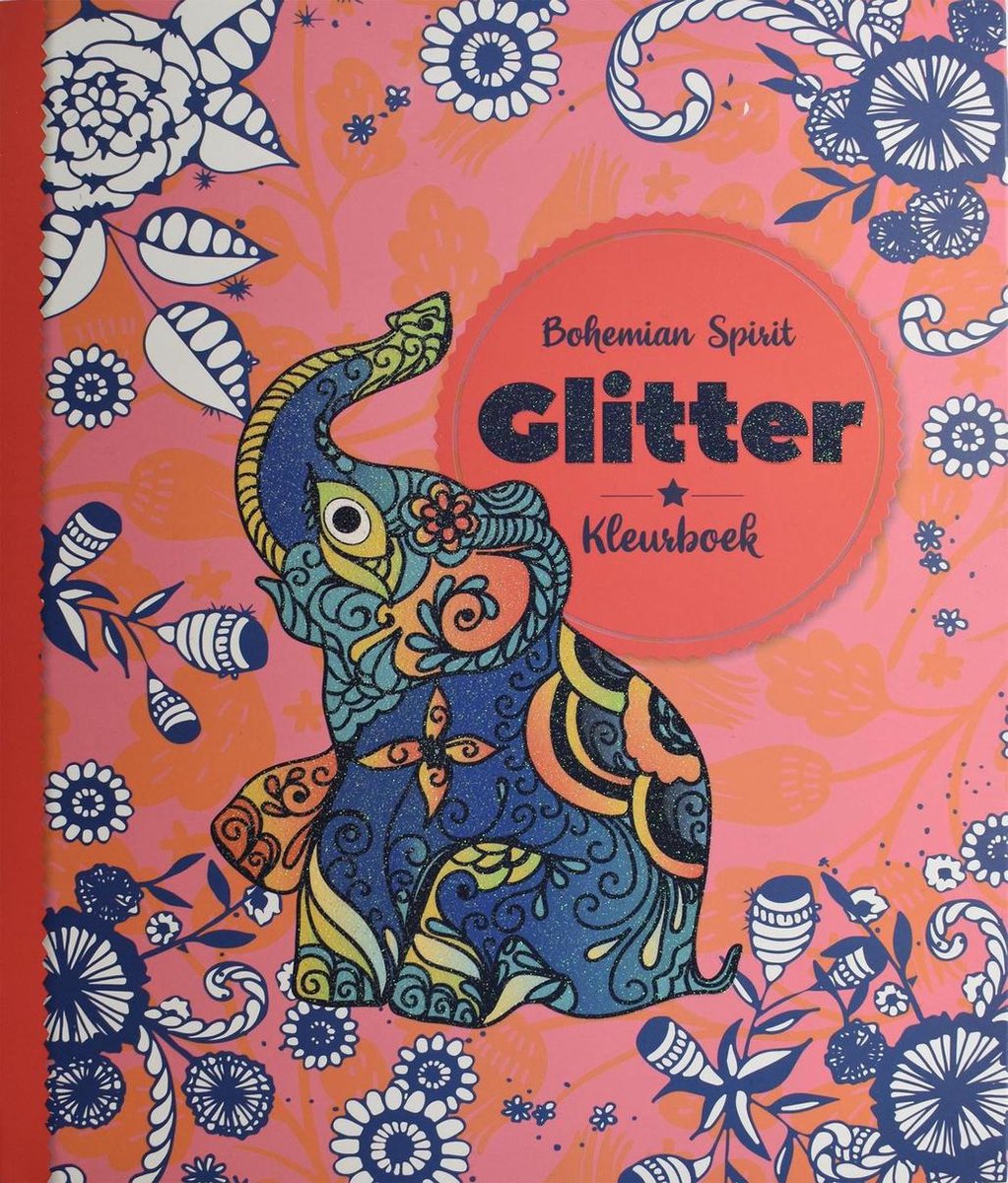 Image Books Glitterkleurboek Bohemian Spirit 6+